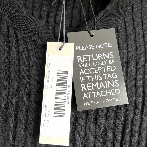 Alex Mill Black Ribbed Sweater - Picture 2 of 5